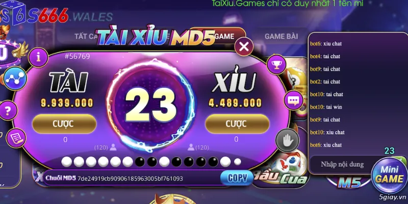 Nội dung về khuyến mãi ở mini game tài xỉu S666